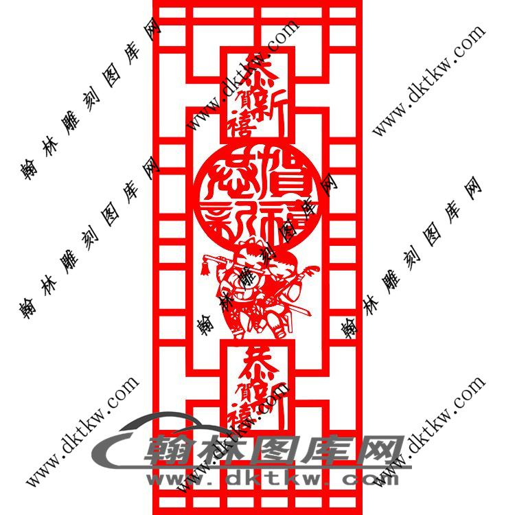 镂空花格图（LK-015)展示