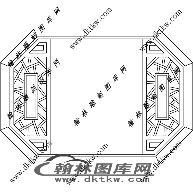 镂空花格图（LK-038)展示