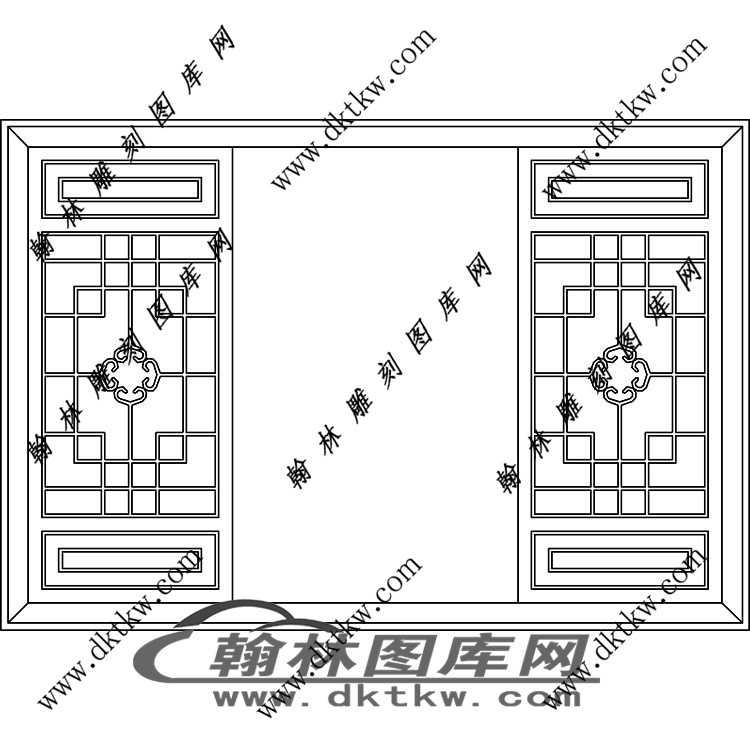 镂空花格图（LK-044)展示