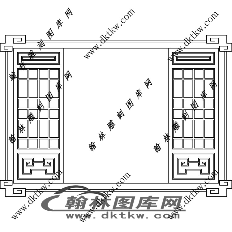 镂空花格图（LK-046)展示