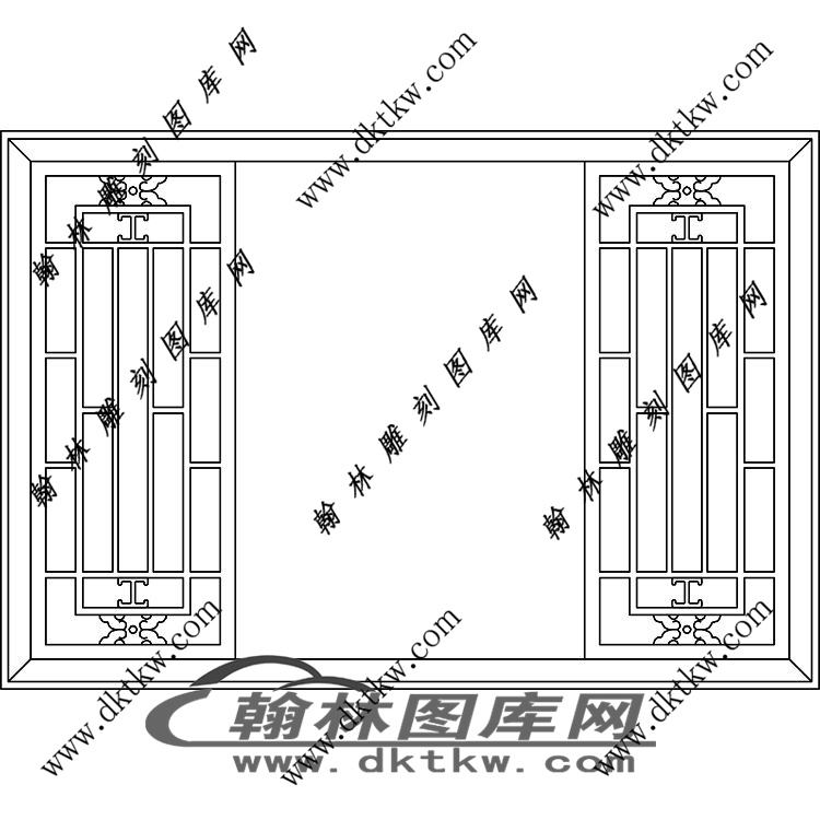 镂空花格图（LK-047)展示