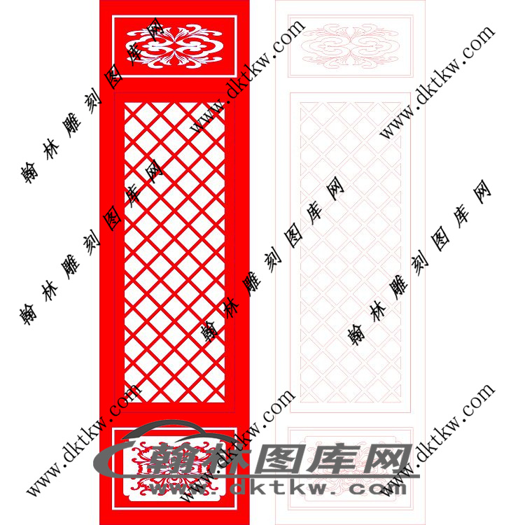 镂空花格图（LK-122)展示