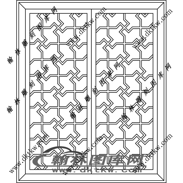 镂空花格图（LK-229)展示