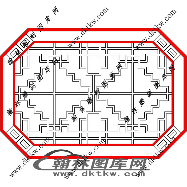 镂空花格图（LK-233)展示