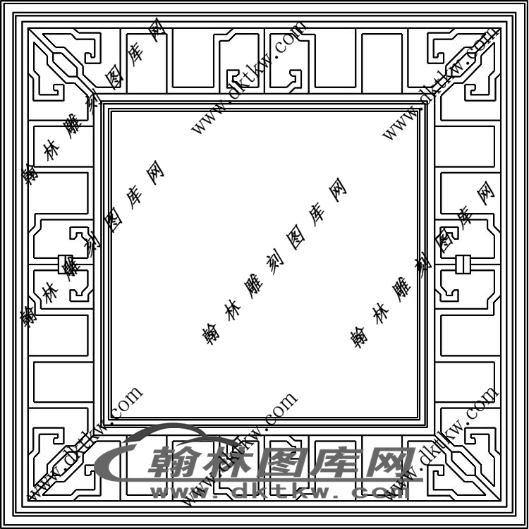 镂空花格图（LK-250)展示