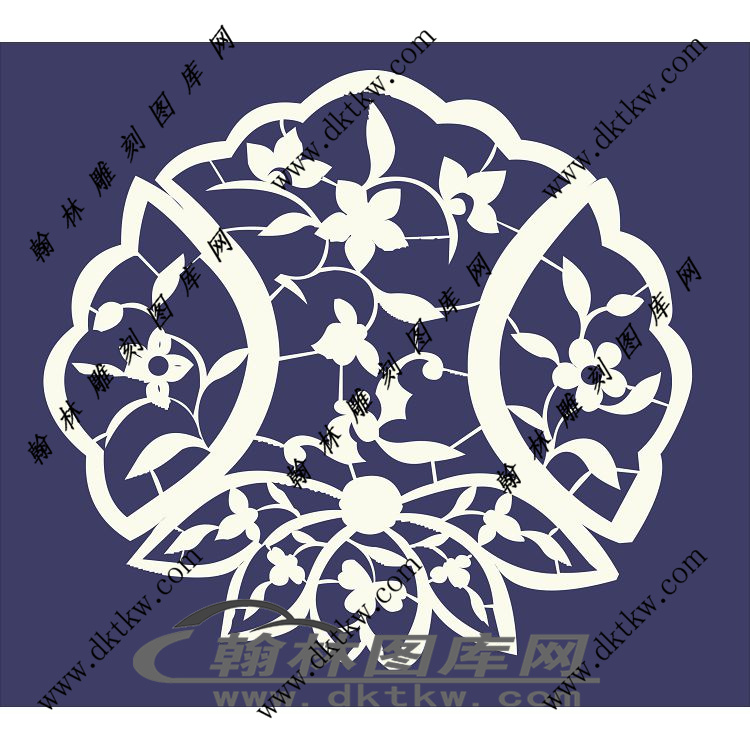 镂空花格图（LK-257)展示