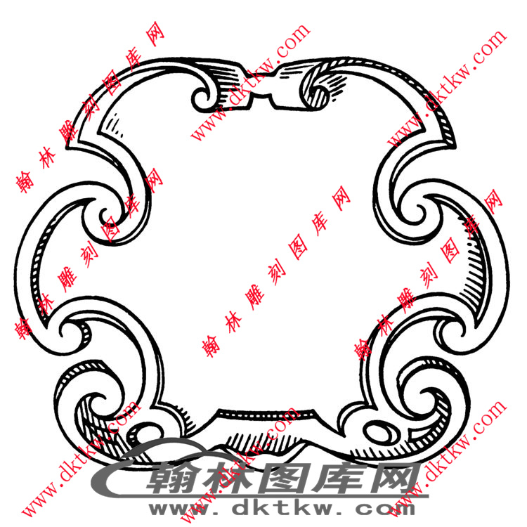 镂空花格图（ZSLK-624)展示