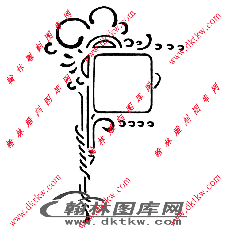 镂空花格图（ZSLK-665)展示