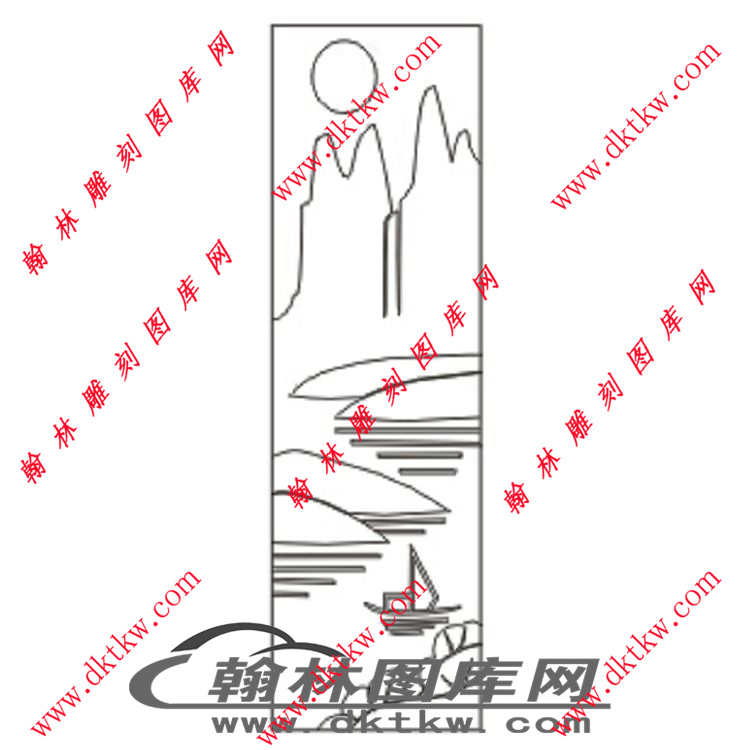 镂空花格图（ZLK-024)展示