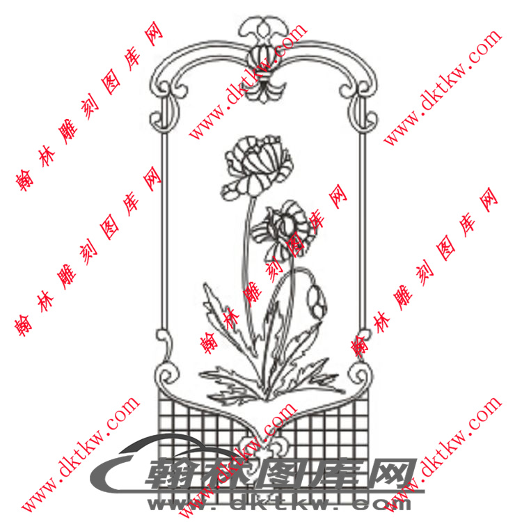 镂空花格图（ZLK-097)展示