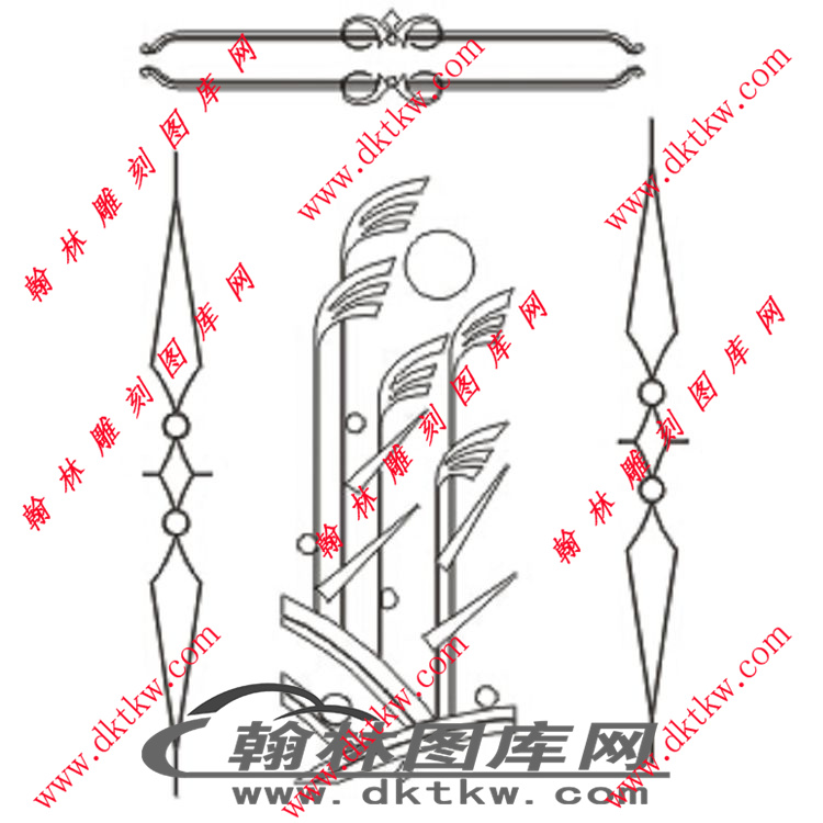镂空花格图（ZLK-229)展示