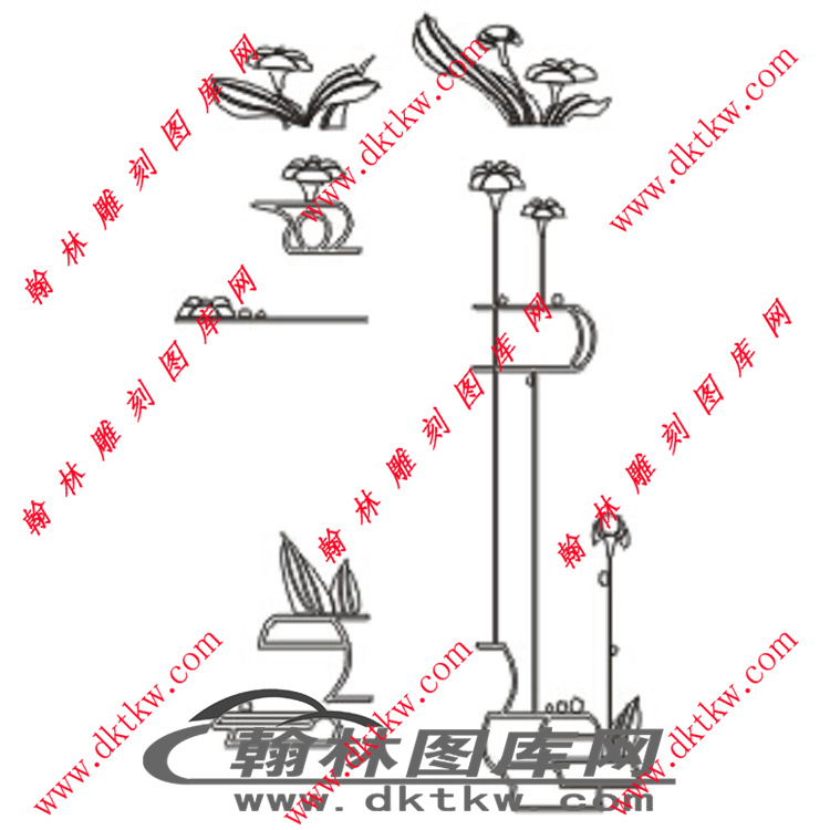 镂空花格图（ZLK-261)展示