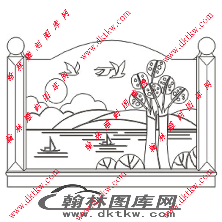 镂空花格图（ZLK-262)展示