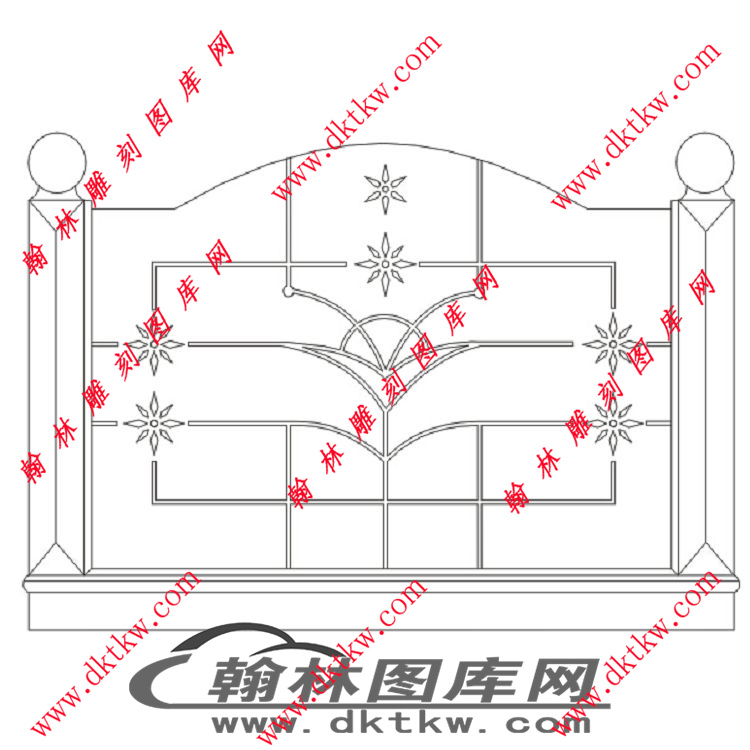 镂空花格图（ZLK-270)展示