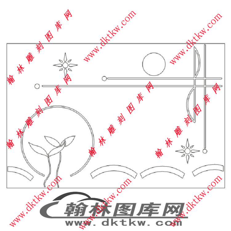 镂空花格图（ZLK-283)展示