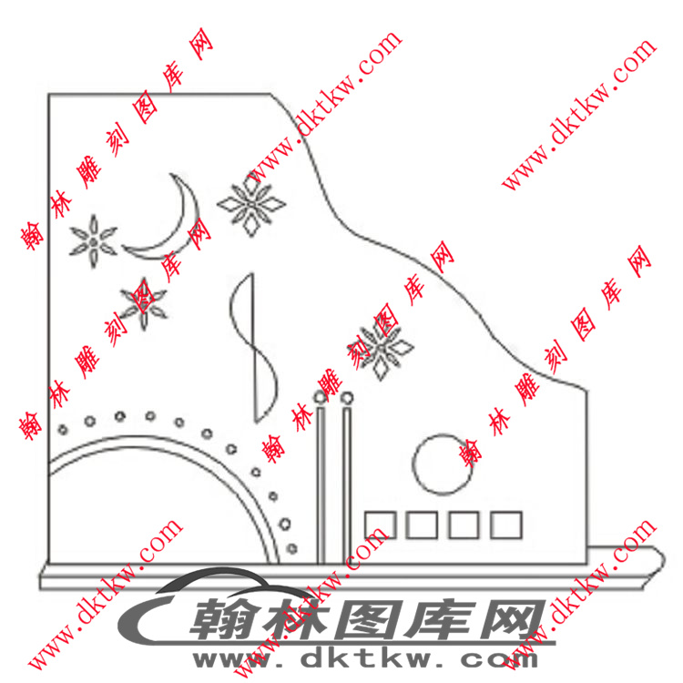 镂空花格图（ZLK-293)展示