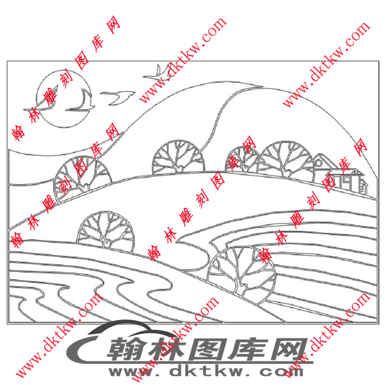 镂空花格图（ZLK-297)展示