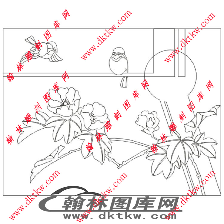 镂空花格图（ZLK-379)展示