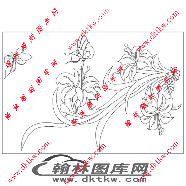镂空花格图（ZLK-395)展示