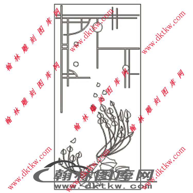 镂空花格图（ZLK-411)展示