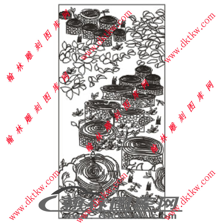 镂空花格图（ZLK-438)展示