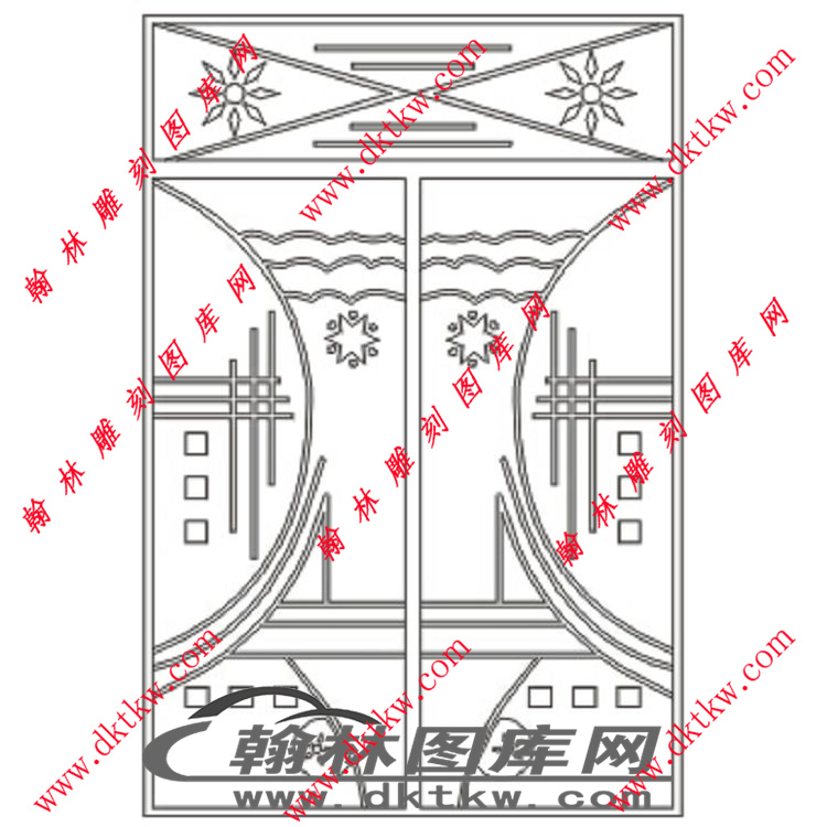 镂空花格图（ZLK-481)展示