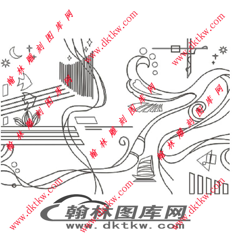 镂空花格图（ZLK-542)展示