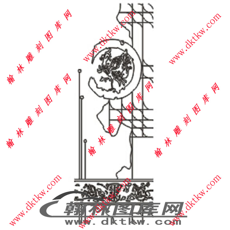 镂空花格图（ZLK-634)展示