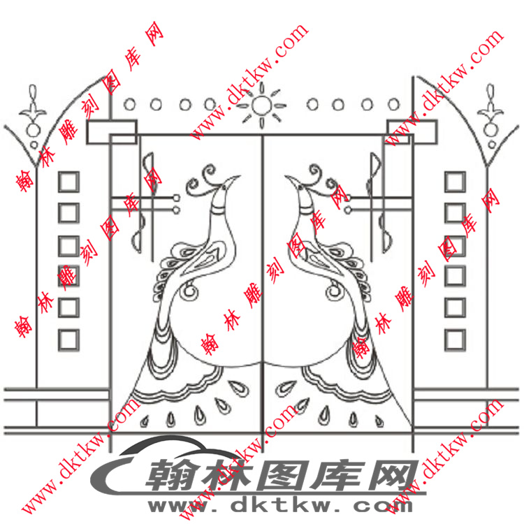 镂空花格图（ZLK-647)展示