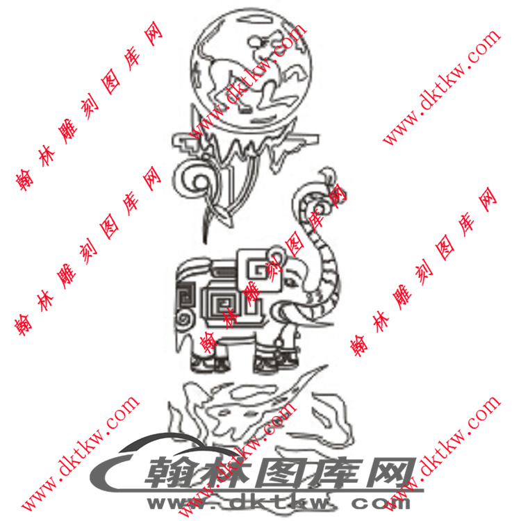 镂空花格图（ZLK-652)展示