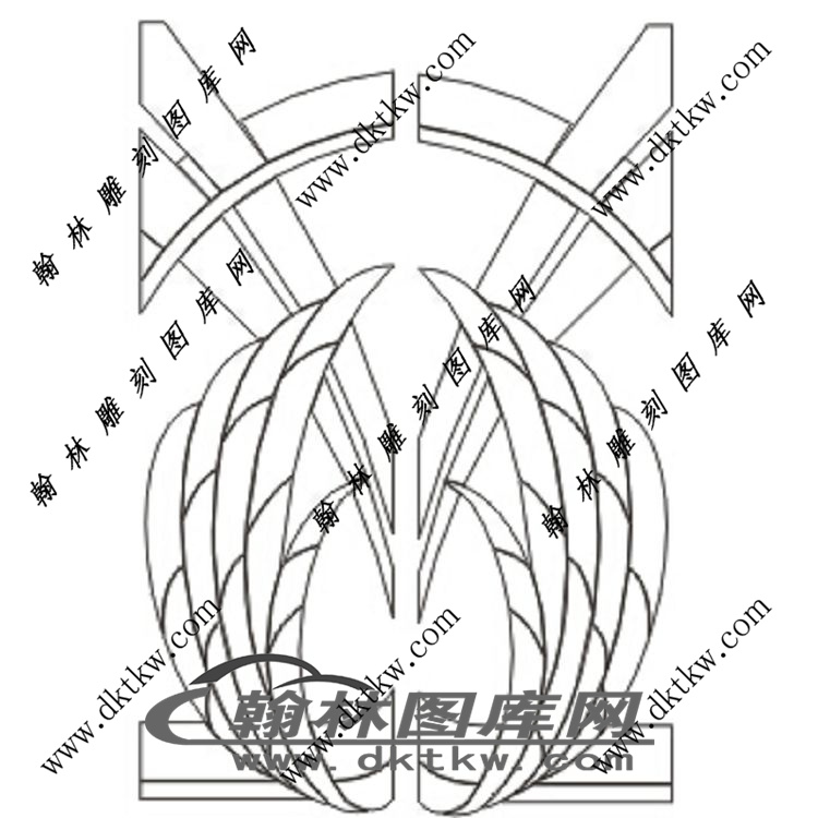 镂空花格图（ZLK-691)展示