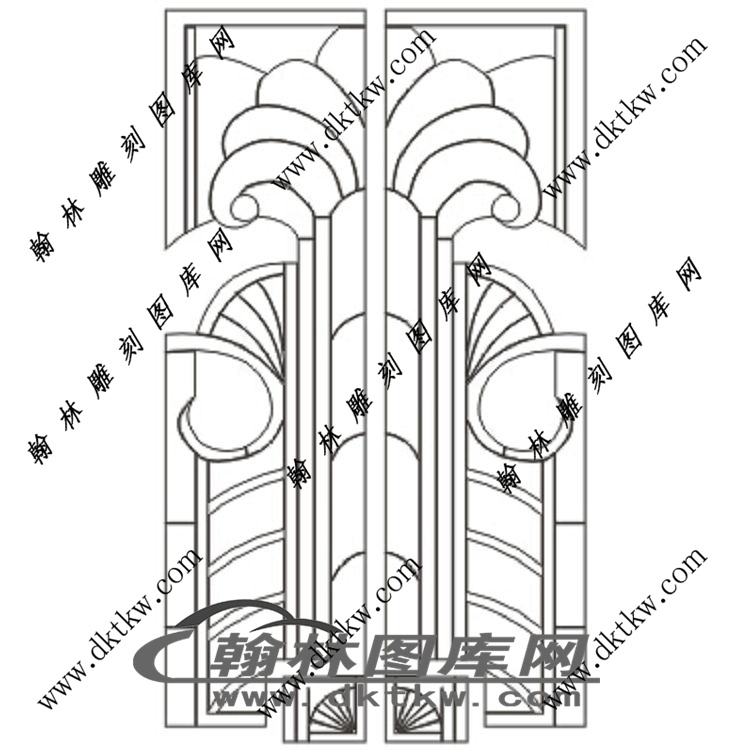 镂空花格图（ZLK-692)展示