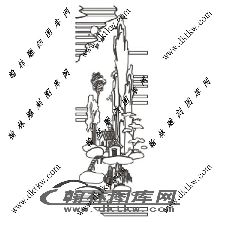 镂空花格图（ZLK-698)展示