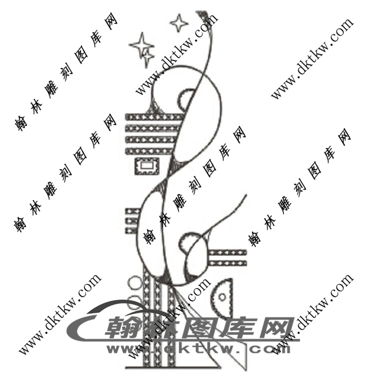 镂空花格图（ZLK-700)展示