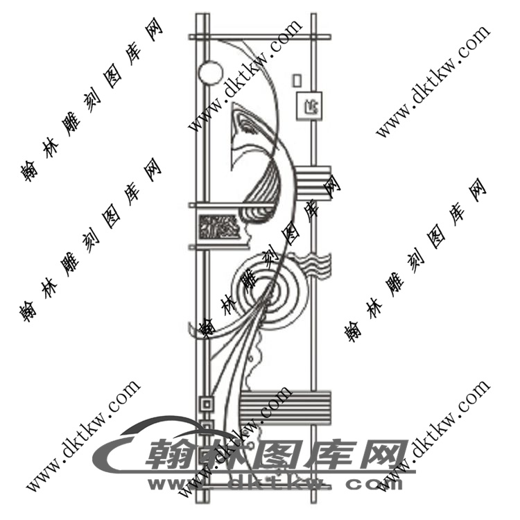 镂空花格图（ZLK-712)展示