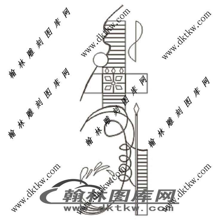 镂空花格图（ZLK-730)展示