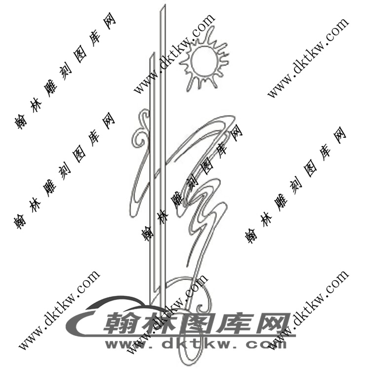 镂空花格图（ZLK-742)展示