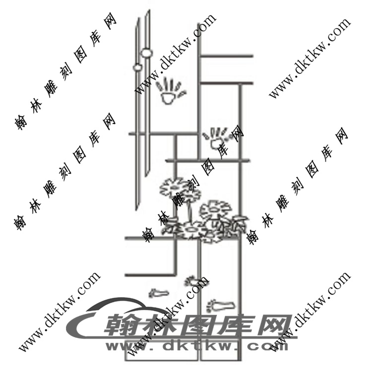 镂空花格图（ZLK-761)展示