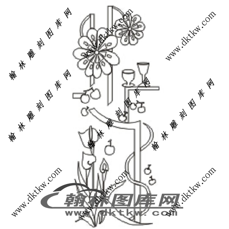 镂空花格图（ZLK-866)展示