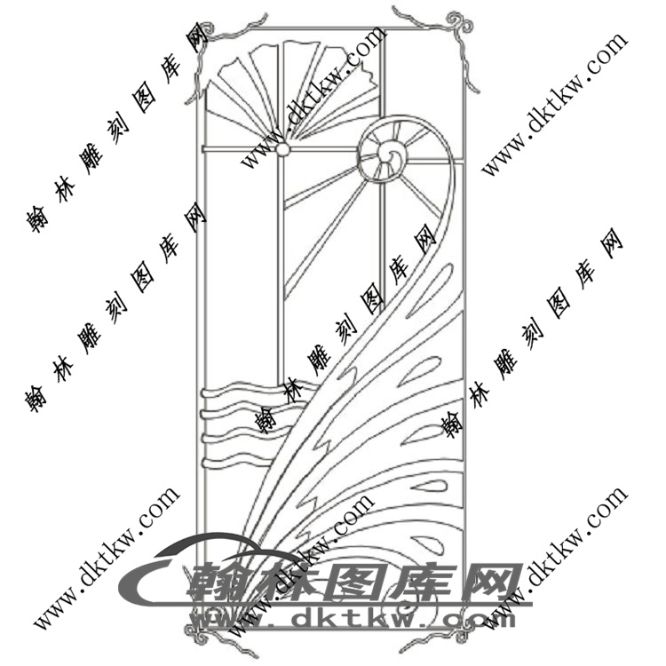 镂空花格图（ZLK-870)展示