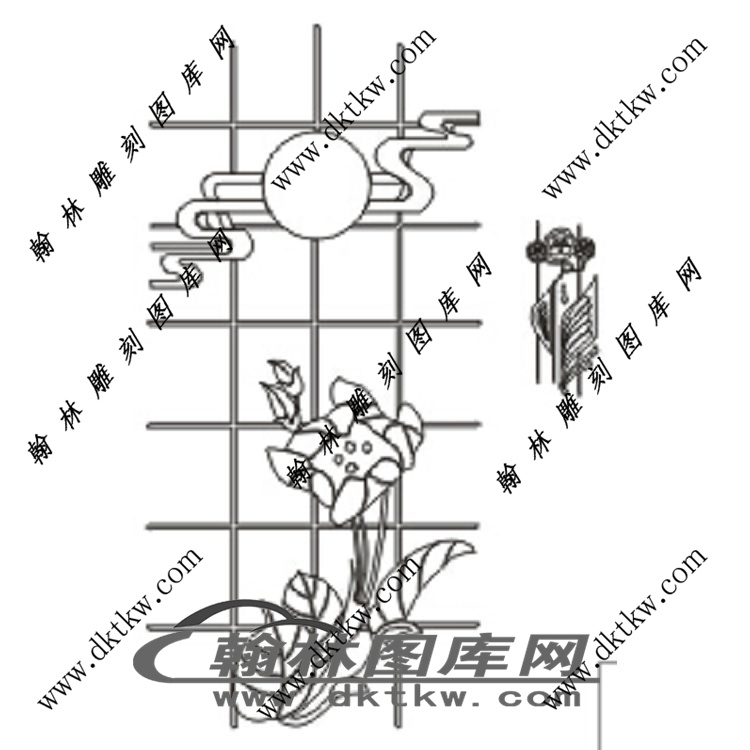 镂空花格图（ZLK-871)展示