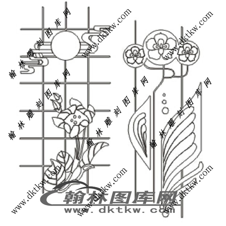 镂空花格图（ZLK-872)展示