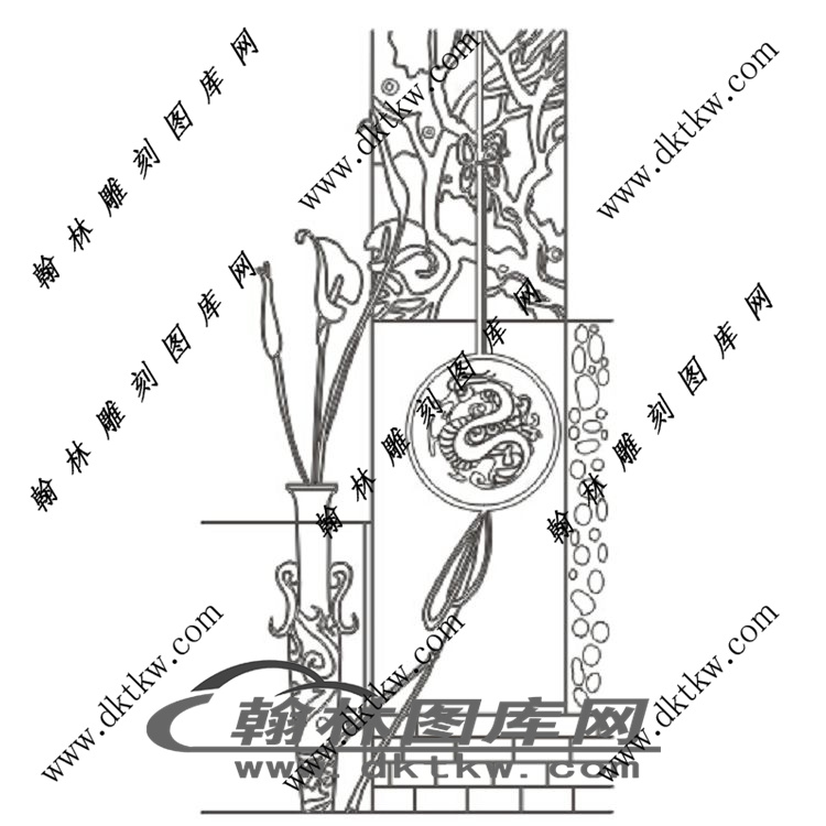 镂空花格图（ZLK-877)展示