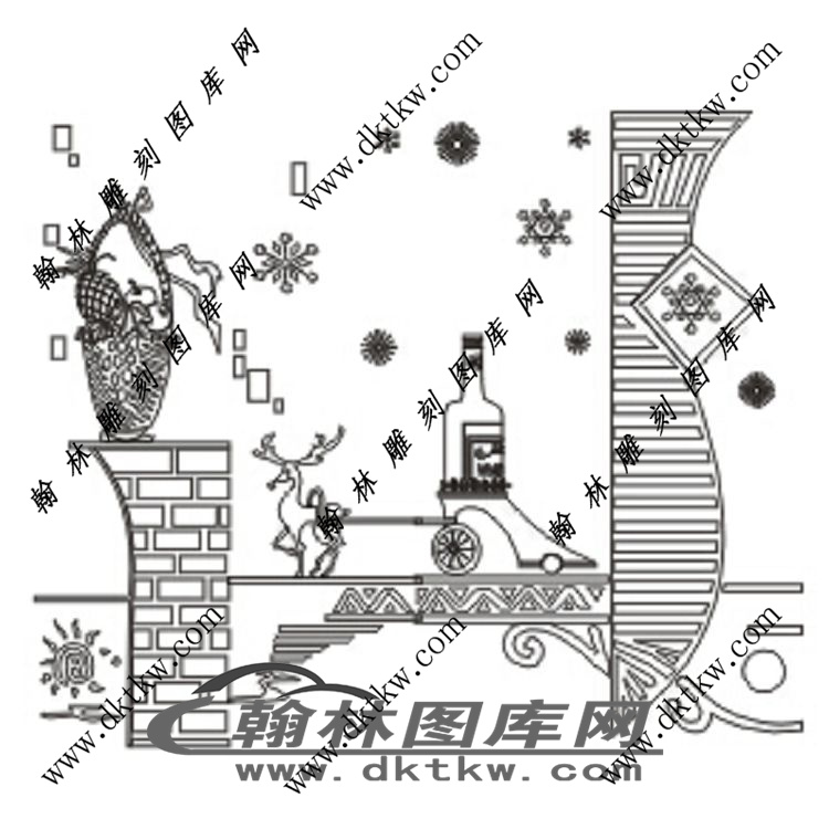 镂空花格图（ZLK-889)展示