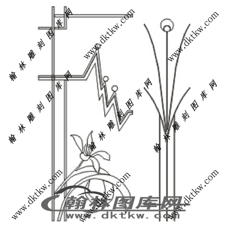 镂空花格图（ZLK-917)展示