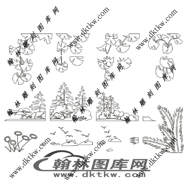 镂空花格图（ZLK-938)展示