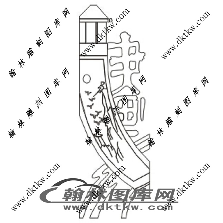 镂空花格图（ZLK-964)展示