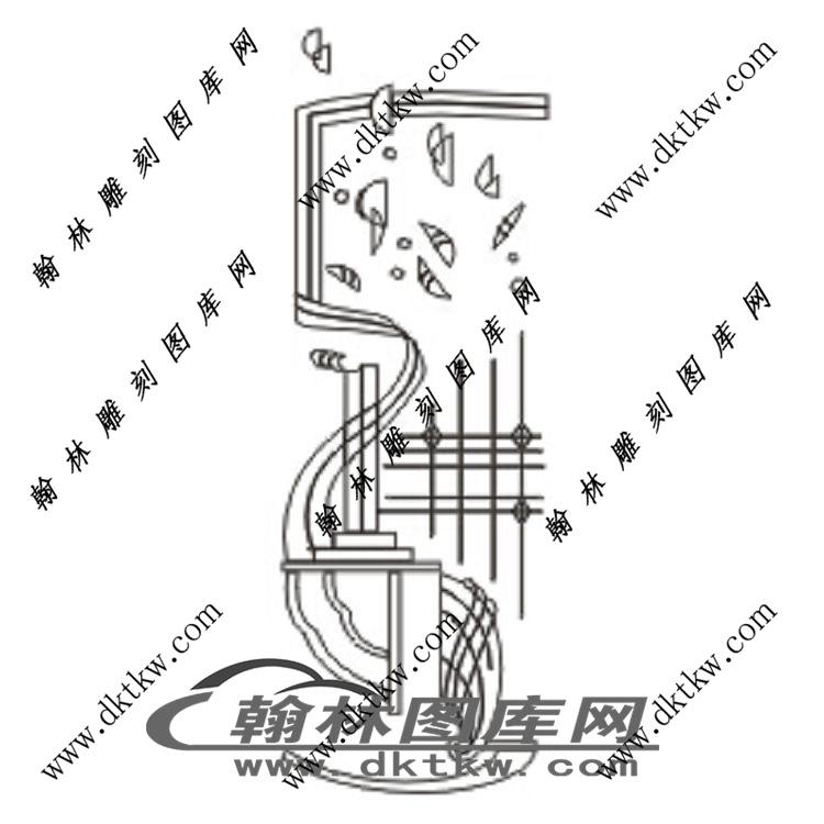 镂空花格图（ZLK-965)展示