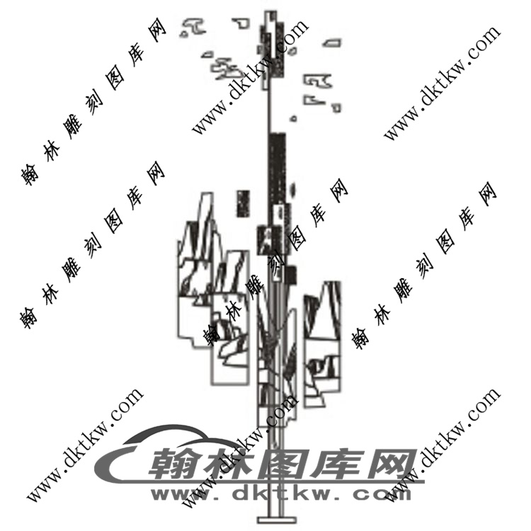镂空花格图（ZLK-981)展示