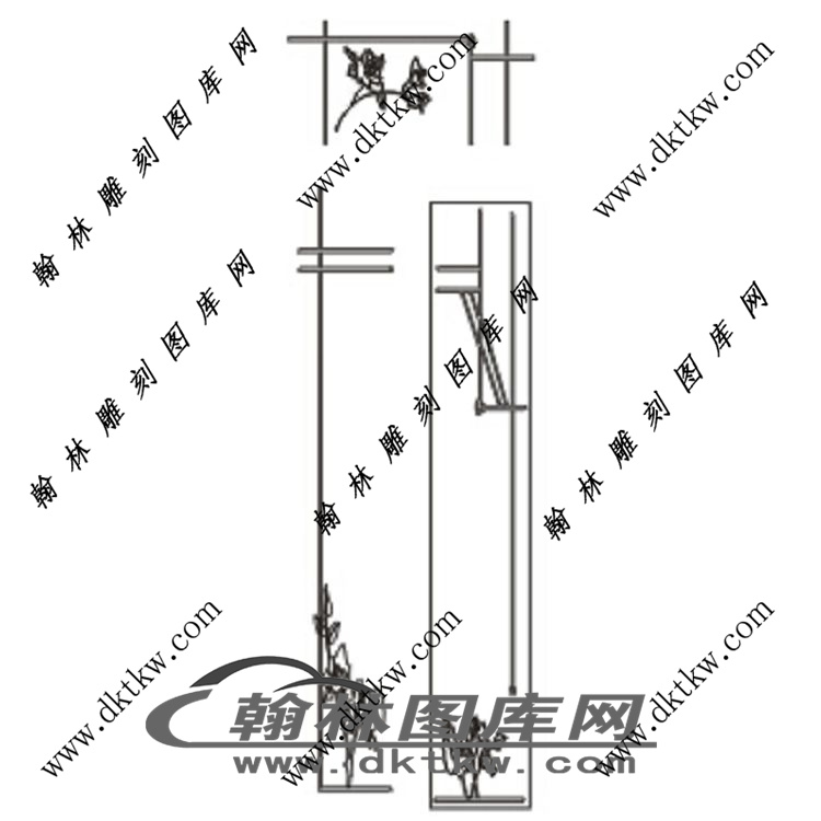 镂空花格图（ZLK-1021)展示